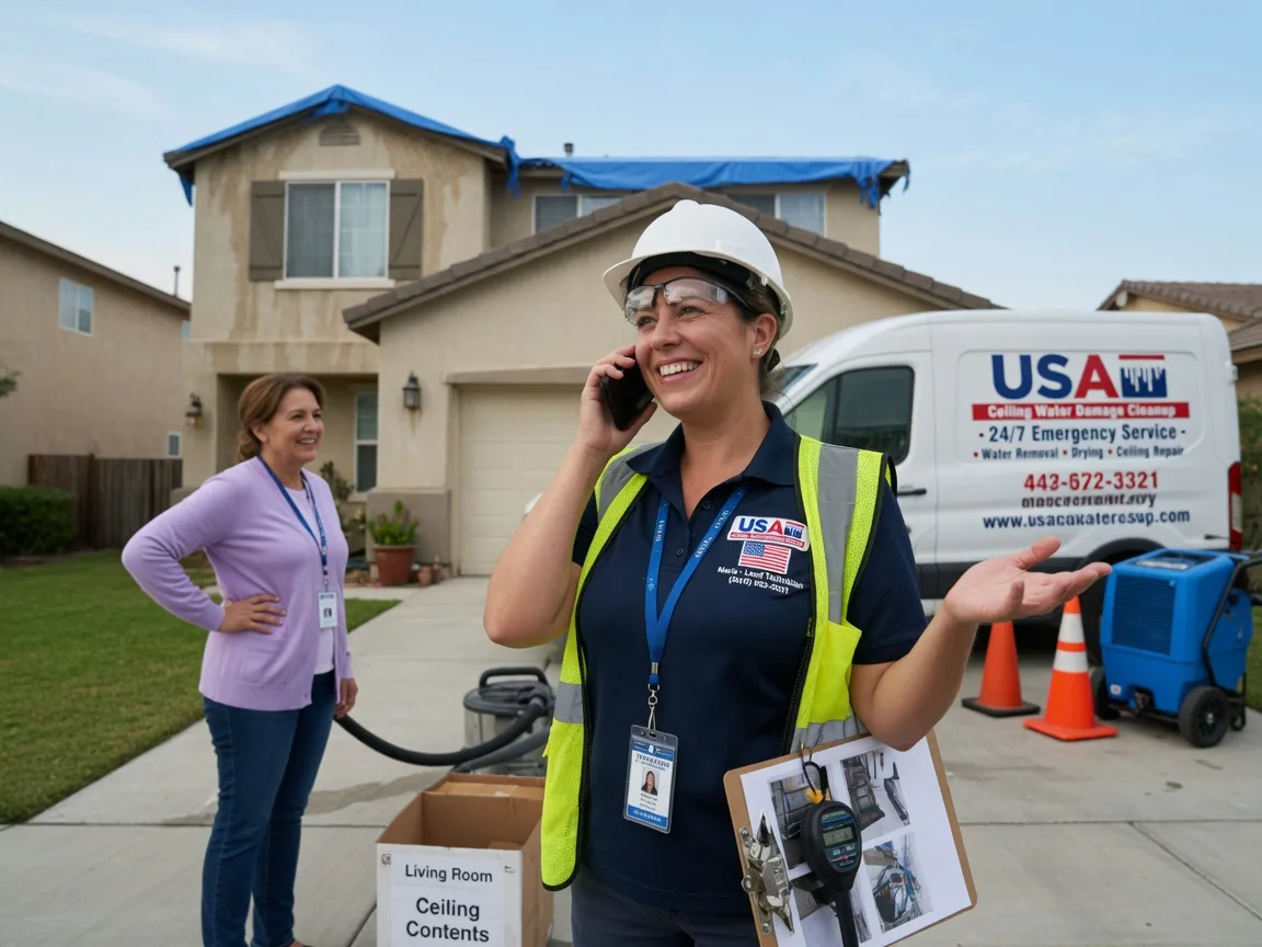 Ceiling Water Damage Restoration Mcclellan, CA FAQs